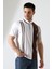 Erkek Çizgili Şerit Detaylı Pamuklu Polo Yaka T-Shirt 5
