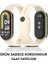 Xiaomi Mi Band 8 / 9 / 10 Uyumlu Klasik Kordon Silikon Strap Kayış 3
