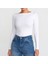 Kayık Yaka Uzun Kollu Basic T-Shirt 1