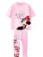 Mnn Ms Fiyonk Detaylı Kız Çocuk Taytlı takım - Pembe 4