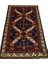 El Dokuması Yün Kafkas Halısı 135 x 215 Zehur Model Kök Boya Halı 1