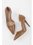 Kadın Massy Karamel Parlak Stiletto 3