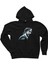 John Wick Face Siyah Fermuarlı Kapşonlu Sweatshirt 1