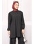 Gri Bürümcük Tunik Pantolonlu Takım 4