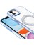 iPhone 11 Kılıf Pırlanta Taş Tasarımlı M-Safe Şarj Özellikli Karetta Silikon Kılıf 3