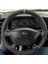 Dikişli Direksiyon Kılıfı Nubuk Deri Noktalı Deri Gri Yüzük Gri Dikişli Opel Vectra B Için 1