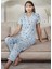 Gömlek Yaka Önden Düğmeli Kadın Pijama Takımı 6800 1