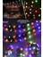 5 Metre 28 LED Fişli Rgb Mini Top LED Balkon Bahçe Ev Ofis Yazlık Iç Mekan Dekoratif Süsleme LED 2