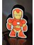 Iron Man Dekoratif Aydınlatma LED Gece Lambası 2