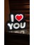 I Love You Seni Seviyorum Dekoratif Aydınlatma LED Gece Lambası 2