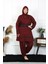 Büyük Beden Tesettür Mayo 7XL-8XL-9XL-10XL Bordo 55010 1