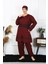 Büyük Beden Tesettür Mayo 7XL-8XL-9XL-10XL Bordo 55010 3