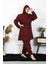 Büyük Beden Tesettür Mayo 7XL-8XL-9XL-10XL Bordo 55010 5