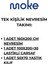Tek Kişilik Nevresim Takımı 160 x 200|LASTIKLI Çarşaf 100 x 200+30| 1 Adet Yastık Kılıfı 50 x 70| Nevresim Takımı 3