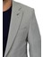 Erkek Gri Tek Spor Ceket Çift Yırtmaçlı BGL-ST04465 5