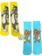 2'Lİ SET Tom & Jerry Çizgi Film Karakter Desenli Renkli Soket Çorap 1