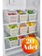 20 Adet Buzdolabı / Dolap Içi Düzenleyici Organizer, Sebzelik, Meyvelik 1