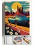 Sayılarla Boyama Çerçeveli Hobi Seti Numaralı Tuval Fırça Boya Dahil Kasnaklı 40X50 cm Retro Araba 1