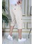 Bej Erkek Slim Fit Kapri Likralı Gabardin/Kanvas Kargo Cepli Bermuda 5