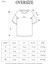 Bisiklet Yaka Baskılı Oversize T-Shirt - Siyah 5