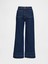 Kadın Lacivert High Stride Wide-Leg Ankle Jean Pantolon 3