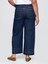 Kadın Lacivert High Stride Wide-Leg Ankle Jean Pantolon 4