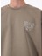 Gmg Fırenze Bisiklet Yaka Haki Erkek T-Shirt GU25MSS03019 4
