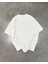 Basic Bisiklet Yaka Oversize T-Shirt - Beyaz 1
