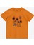 Baskılı Turuncu Erkek Çocuk T-Shirt J5SB-TST7764 1