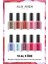 Yüksek Pigmentli Uzun Süre Kalıcı Hızlı Kuruma Sağlayan Parlak Bitişli Oje 10'lu Nail Lacquer Set 01 1
