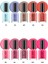 Yüksek Pigmentli Uzun Süre Kalıcı Hızlı Kuruma Sağlayan Parlak Bitişli Oje 10'lu Nail Lacquer Set 01 3
