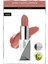 Uzun Süre Kalıcı Nemlendirici Pürüzsüz Etkili Yarı Mat Ruj - Satin Touch Lipstick 818 Rookwood T. 1