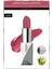 Uzun Süre Kalıcı Nemlendirici Pürüzsüz Etkili Yarı Mat Ruj - Satin Touch Lipstick 820 Bright Maroon 1