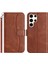 Samsung Galaxy S25 Ultra Pu Deri Cüzdan Telefon Kılıfı (Yurt Dışından) 1
