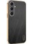 Samsung Galaxy S25 Plus Elektro Kaplama Ipek Doku Pu + Tpu Telefon Arka Kapak (Yurt Dışından) 1