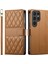 Samsung Galaxy S25 Ultra Cüzdan Standlı Deri Telefon Kılıfı Askılı (Yurt Dışından) 1