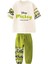 Mcky Lastikli Erkek Çocuk 2 li Takım - Yağ Yeşili 4