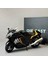 1:12 Alaşımlı Motosiklet Modeli Ses ve Işık Şok Emme Scooter Modeli Koleksiyonluk Süs (Yurt Dışından) 1