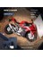 1:12 Alaşımlı Motosiklet Modeli Ses ve Işık Şok Emme Scooter Modeli Koleksiyonluk Süs (Yurt Dışından) 1