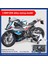 1:12 Alaşımlı Motosiklet Modeli Ses ve Işık Şok Emme Scooter Modeli Koleksiyonluk Süs (Yurt Dışından) 1