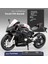 1:12 Alaşımlı Motosiklet Modeli Ses ve Işık Şok Emme Scooter Modeli Koleksiyonluk Süs (Yurt Dışından) 1