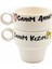 Canım Annem & Canım Kızım 2'li Espresso Bardak Seti - Hediye Seramik Fincan 2