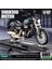 1:12 Alaşımlı Motosiklet Modeli Ses ve Işık Şok Emme Scooter Modeli Koleksiyonluk Süs (Yurt Dışından) 1