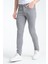 Erkek Gri Düz Skinny Fit Jeans Pantolon Günlük Giyime Uygun 4