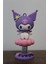 Sanrio Lisanslı Okyanus Hazinesi Hareketli Araba Süsü - Kuromi 1