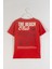 Ön ve Sırt Baskılı Deniz Temalı Bisiklet Yaka Rahat Kalıp Kız Çocuk T-Shirt 2