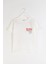 Ön ve Sırt Baskılı Deniz Temalı Bisiklet Yaka Rahat Kalıp Kız Çocuk T-Shirt 1