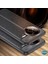 Xiaomi Poco F7 Pro Kılıf Deri Dokulu Silikon Siyah 3