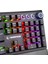 KB-R92 Thunder Red Switch Rgb Ledli Bilek Destekli Mekanik Oyuncu Gaming Klavye 3