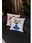 2'li Set Püsküllü Punch Panç Nakışlı Kırlent Kılıfı 001 43 x 43 cm 5